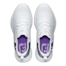 FootJoy Fuel Sport Damen Golfschuhe, weiss/dunkelblau