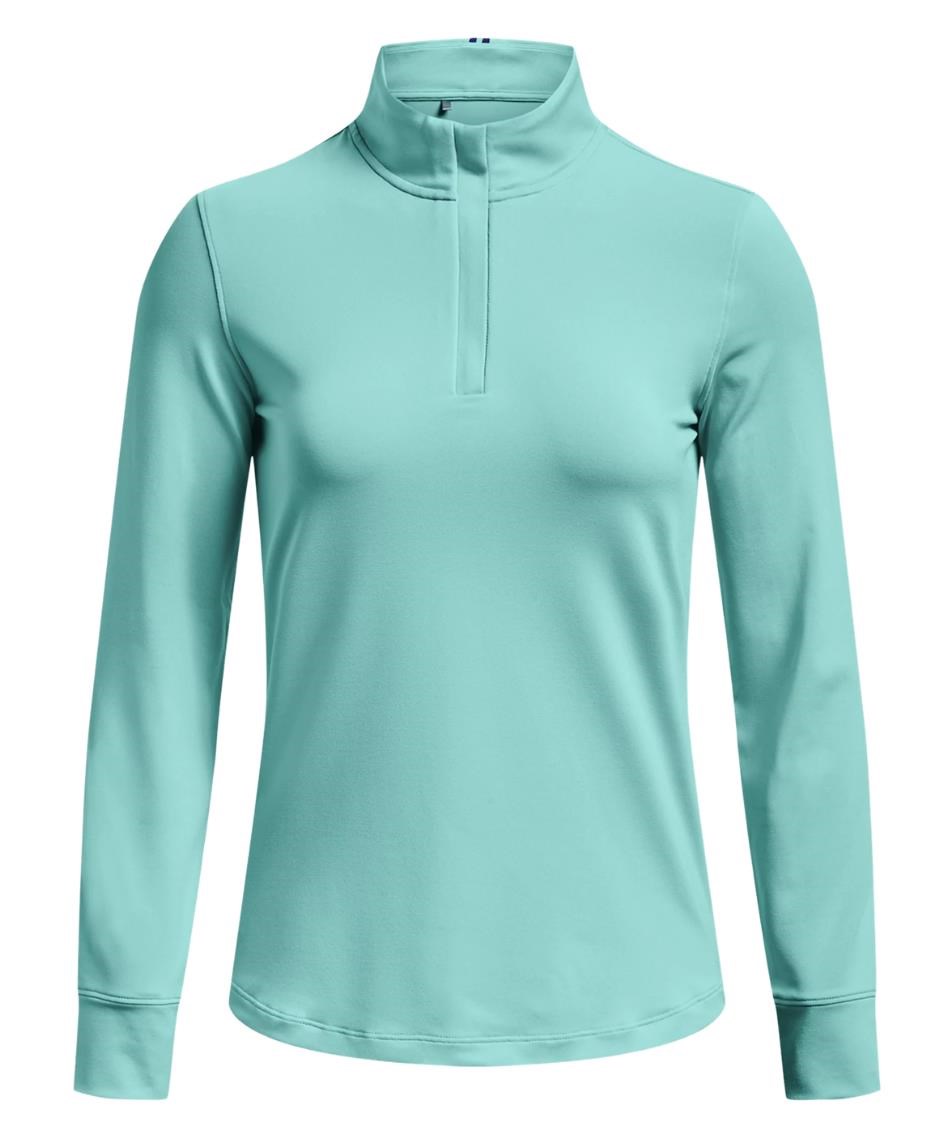 Under Armour Playoff 1/4 Zip Damen Sweatshirt, blau