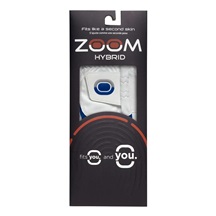Zoom Hybrid Herren Handschuh, weiss/blau