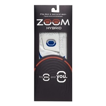 Zoom Hybrid Damen Handschuh, weiss/blau