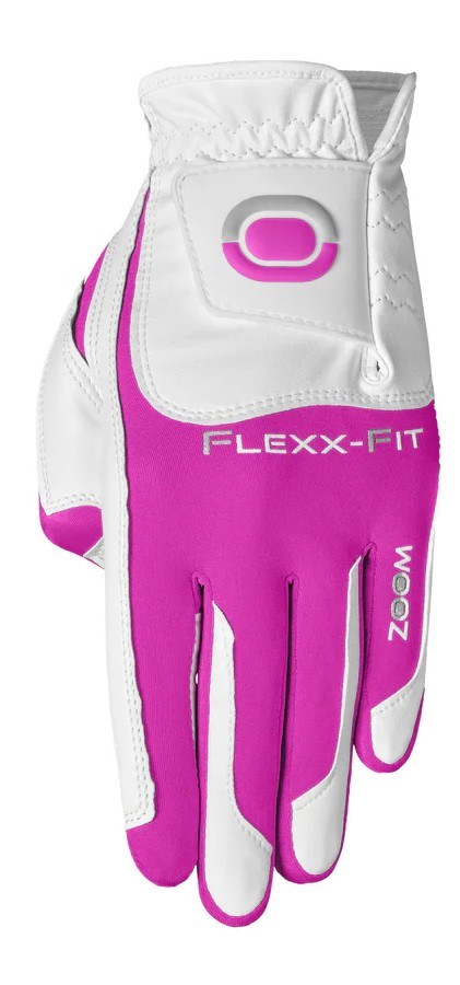 Zoom Hybrid Damen Handschuh, weiss/rosa