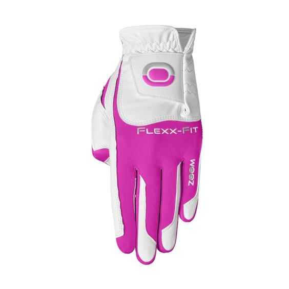 Zoom Hybrid Damen Handschuh, weiss/rosa
