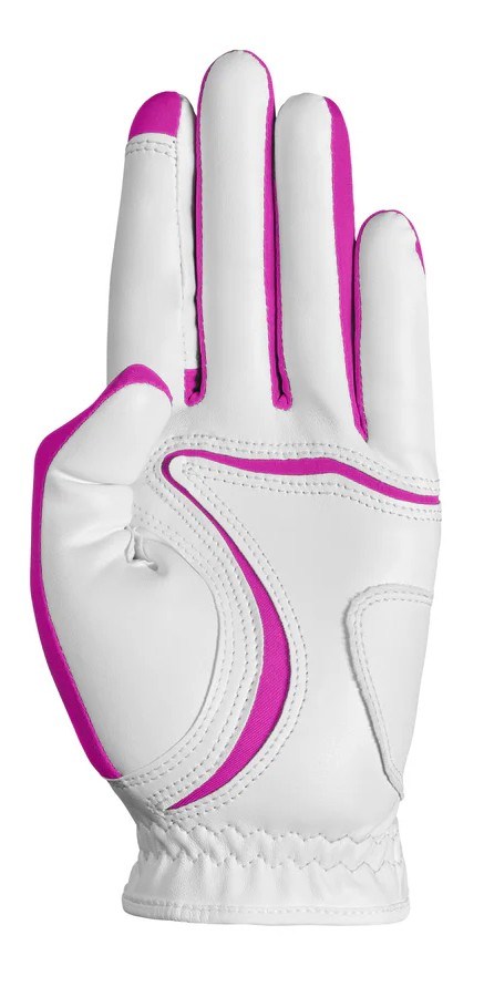 Zoom Hybrid Damen Handschuh, weiss/rosa