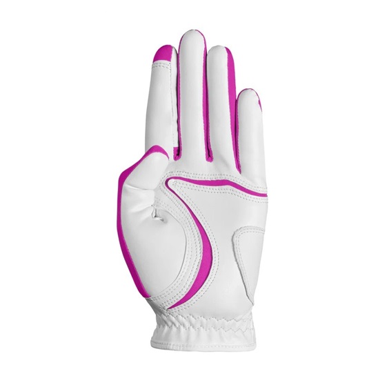 Zoom Hybrid Damen Handschuh, weiss/rosa