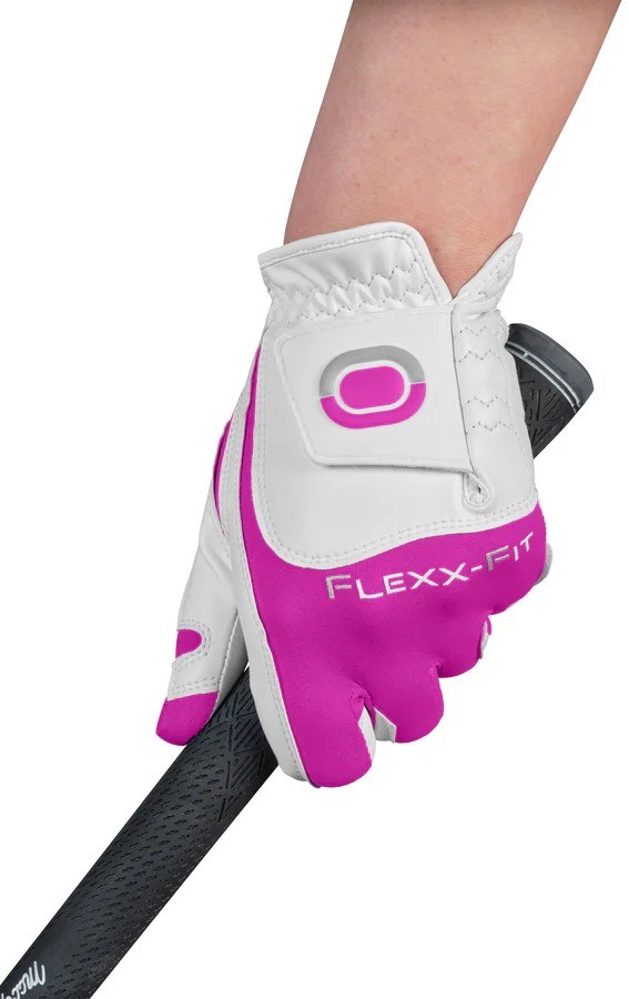 Zoom Hybrid Damen Handschuh, weiss/rosa