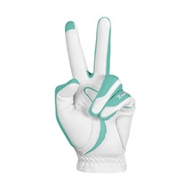 Zoom Hybrid Damen Handschuh, weiss/mint
