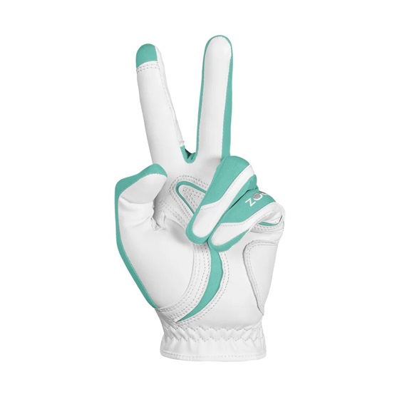 Zoom Hybrid Damen Handschuh, weiss/mint