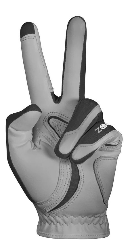 Zoom Hybrid Damen Handschuh, grau
