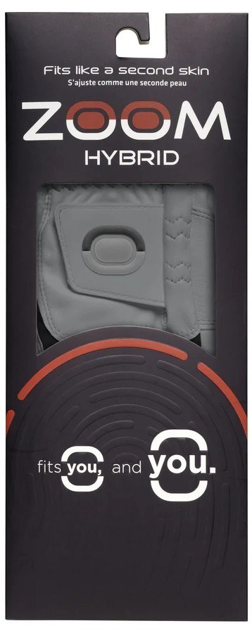 Zoom Hybrid Damen Handschuh, grau