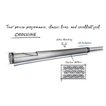 Lamkin Crossline 58R Grip, Standard, Schwarz