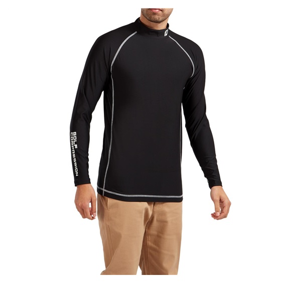 FootJoy Performance ProDry Herren Thermoshirt, schwarz