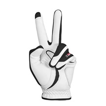 Zoom Hybrid Damen Handschuh, weiss/schwarz/rot
