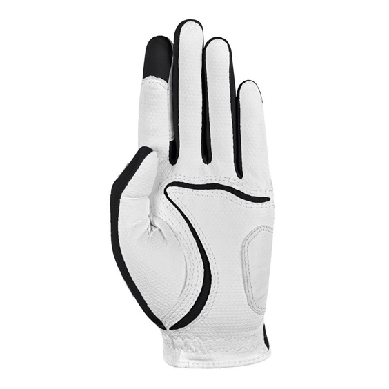 Zoom Weather Junior Handschuh, weiss/schwarz/rot