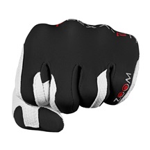 Zoom Weather Junior Handschuh, weiss/schwarz/rot