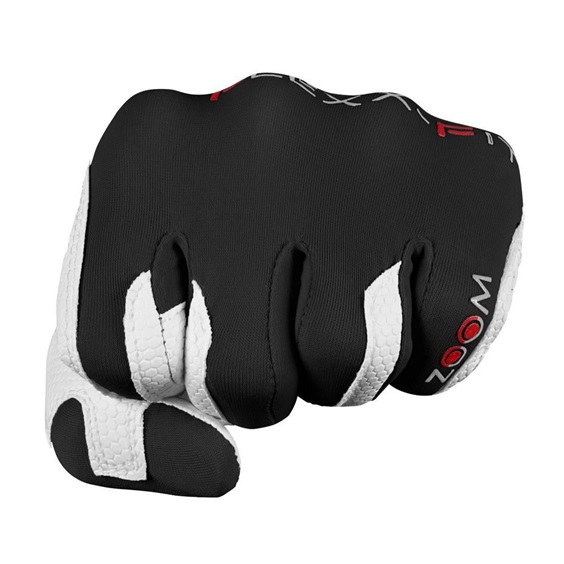 Zoom Weather Junior Handschuh, weiss/schwarz/rot