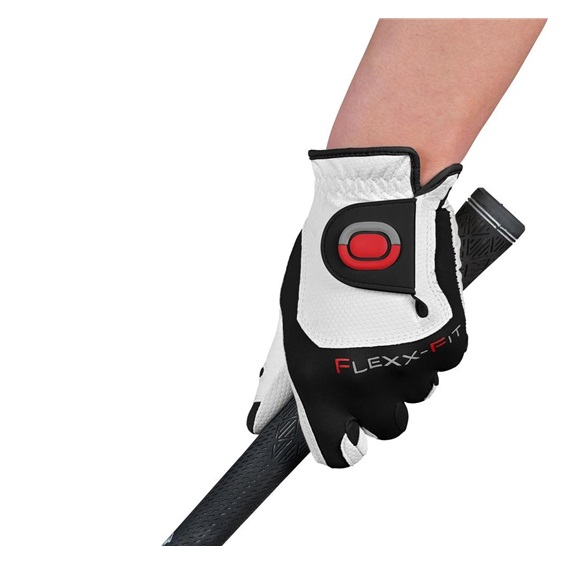 Zoom Weather Junior Handschuh, weiss/schwarz/rot