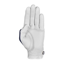 Zoom Sun Style Damen Golfhandschuh, wiess/dunkelblau