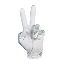 Zoom Sun Style Damen Golfhandschuh, white/mint/waves