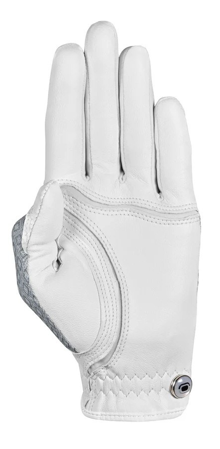 Zoom Sun Style Damen Golfhandschuh, weiss/schwarz Diamant