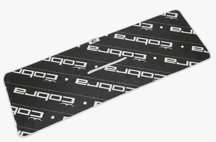 Cobra Golf Cobra Players Microfiber Tour Handtuch, schwarz