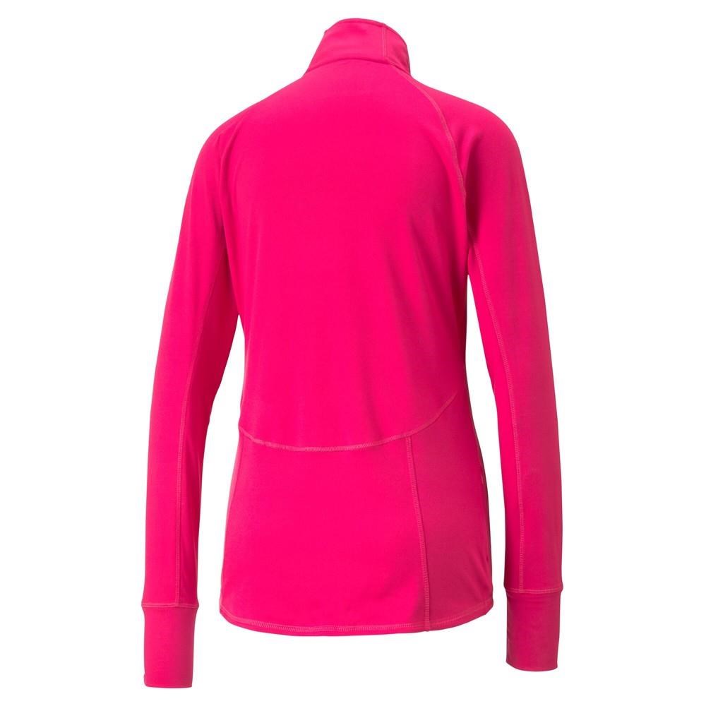 Puma Gamer 1/4 Zip Damen Pullover, rosa