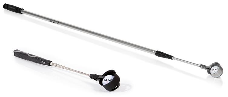 JuCad Teleskop Ballangel aus Edelstahl, 2m