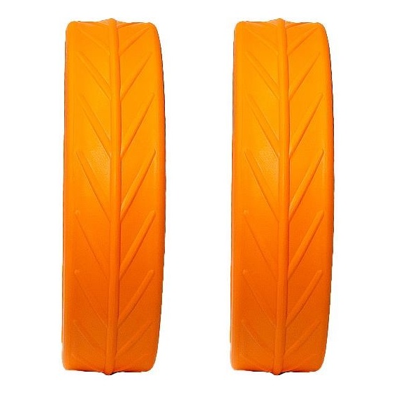 JuCad Bereifung, orange, 2Stk.