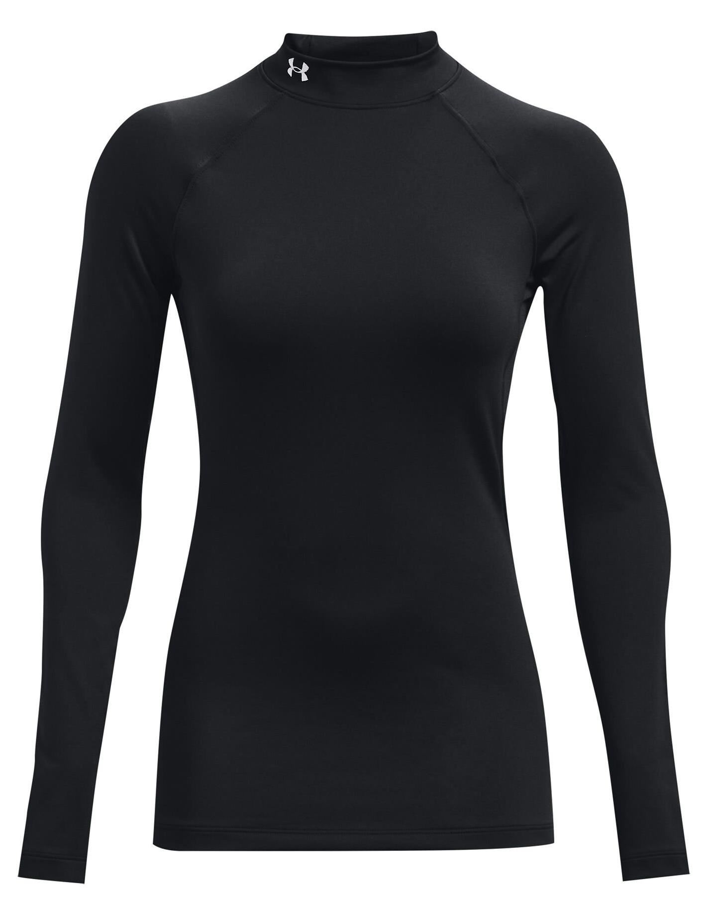 Under Armour Authentics Mockneck Oberteil mit Stehkragen, schwarz