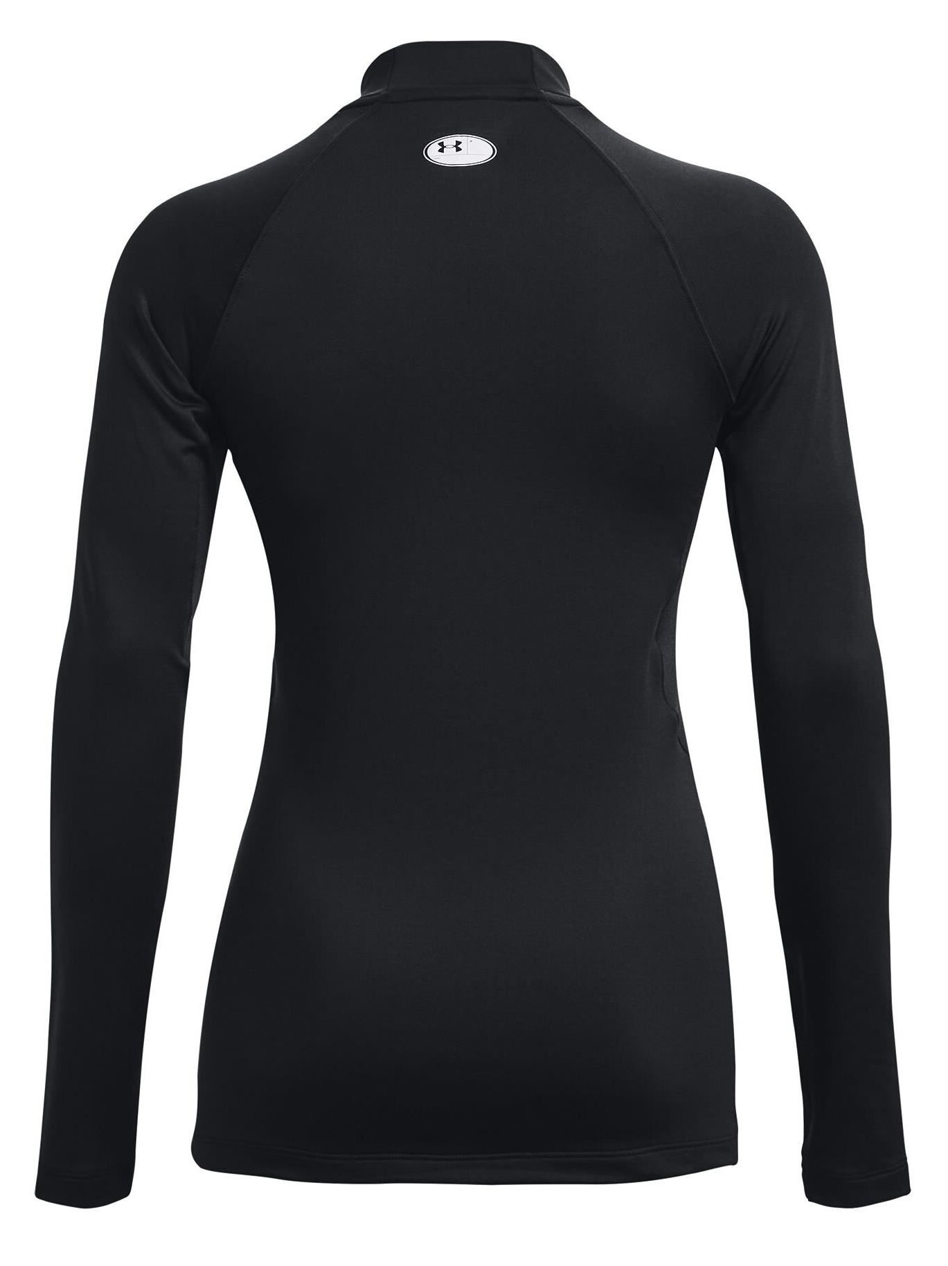 Under Armour Authentics Mockneck Oberteil mit Stehkragen, schwarz
