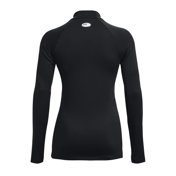Under Armour Authentics Mockneck Oberteil mit Stehkragen, schwarz