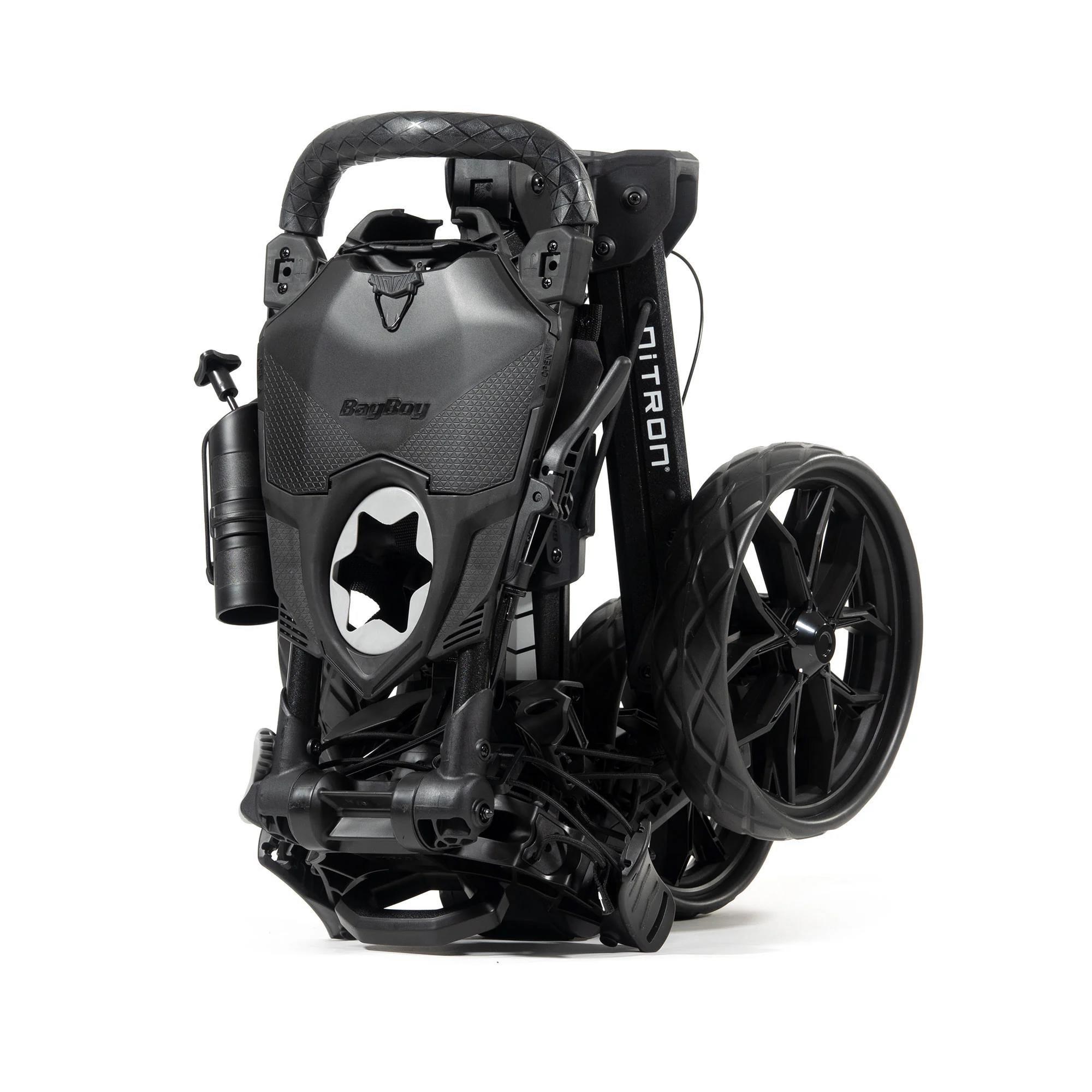Bag Boy Nitron Golf Trolley, weiss/cobalt