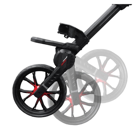 Bag Boy Nitron Golf Trolley, weiss/cobalt