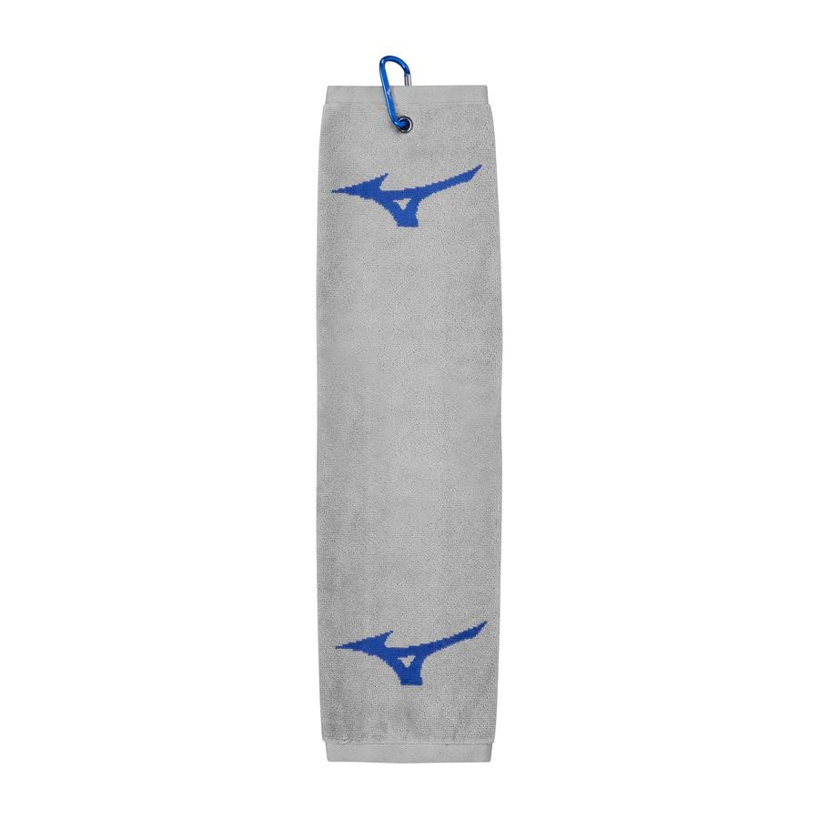 Mizuno RB Tri Fold Golfhandtuch, grau