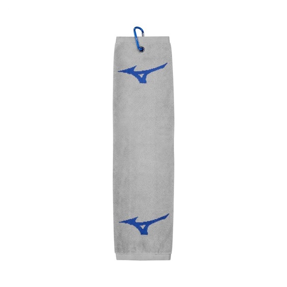 Mizuno RB Tri Fold Golfhandtuch, grau