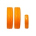 JuCad Bereifung, orange, 3Stk.