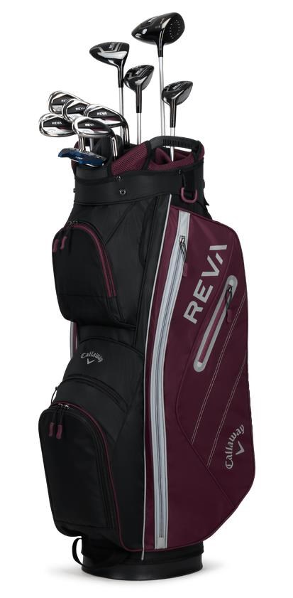 Callaway Reva EGGPLANT 8-piece Damen Halbsatz, Graphit, RH