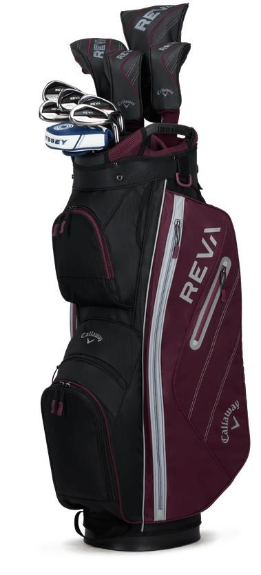 Callaway Reva EGGPLANT 8-piece Damen Halbsatz, Graphit, RH