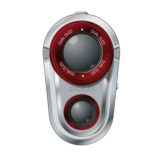 Zoom OLED PRO Laser Distanzmesser, schwarz/silber