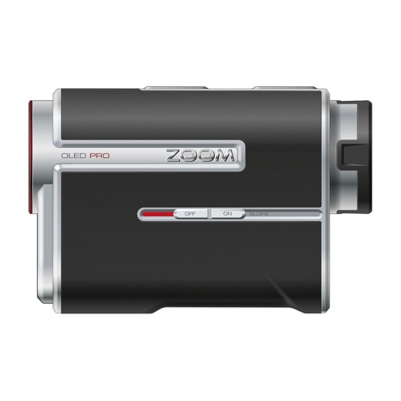 Zoom OLED PRO Laser Distanzmesser, schwarz/silber