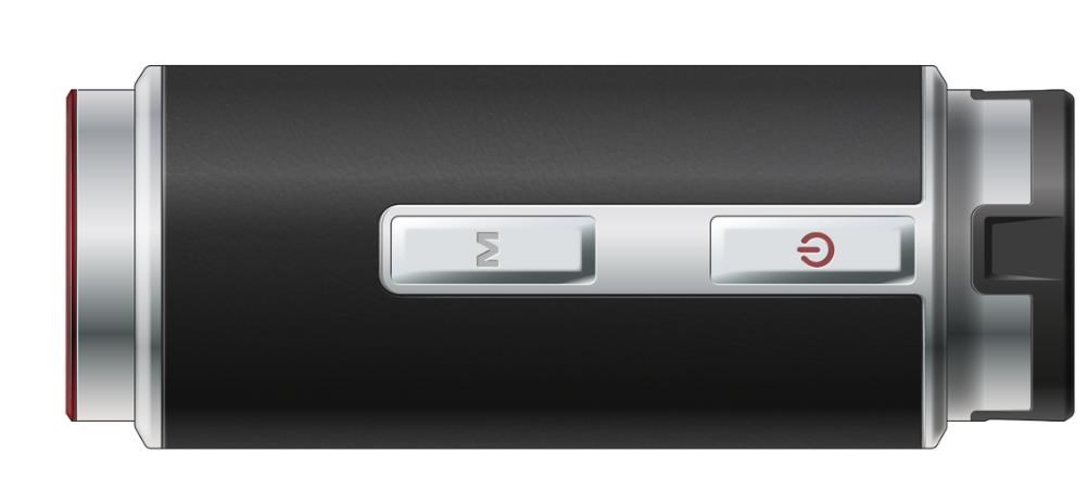 Zoom OLED PRO Laser Distanzmesser, schwarz/silber