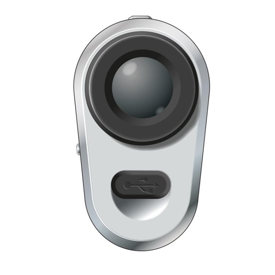 Zoom OLED PRO Laser Distanzmesser, schwarz/silber