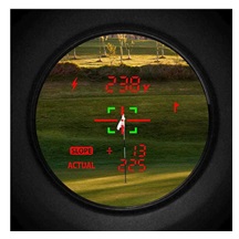 Zoom OLED PRO Laser Distanzmesser, schwarz/silber