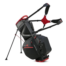 Big Max Aqua Hybrid 4 Standbag, schwarz/grau/rot