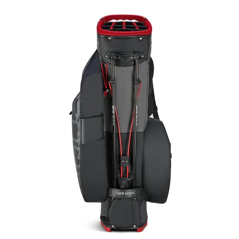 Big Max Aqua Hybrid 4 Standbag, schwarz/grau/rot