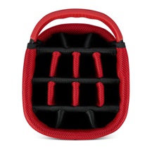 Big Max Aqua Hybrid 4 Standbag, schwarz/grau/rot