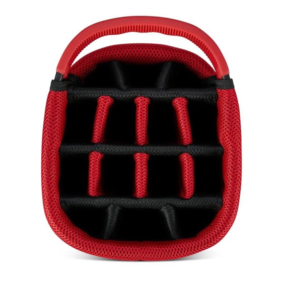 Big Max Aqua Hybrid 4 Standbag, schwarz/grau/rot