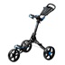 Ezeglide Bolt 2 + Easy Opening Golf Trolley, schwarz/blau