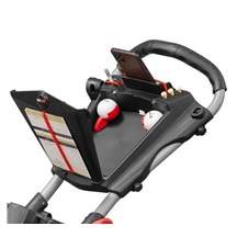 Ezeglide Bolt 2 + Easy Opening Golf Trolley, schwarz/blau