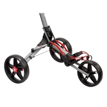 Ezeglide Bolt 2 + Easy Opening Golf Trolley, grau/rot
