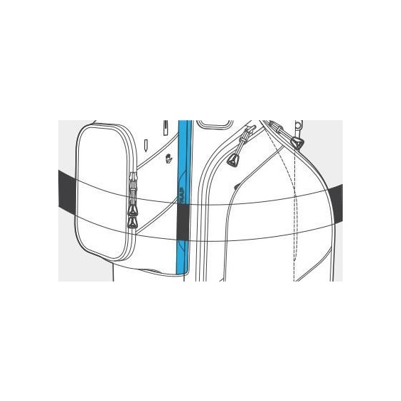 Ping Hoofer 14 Carry Standbag, schwarz
